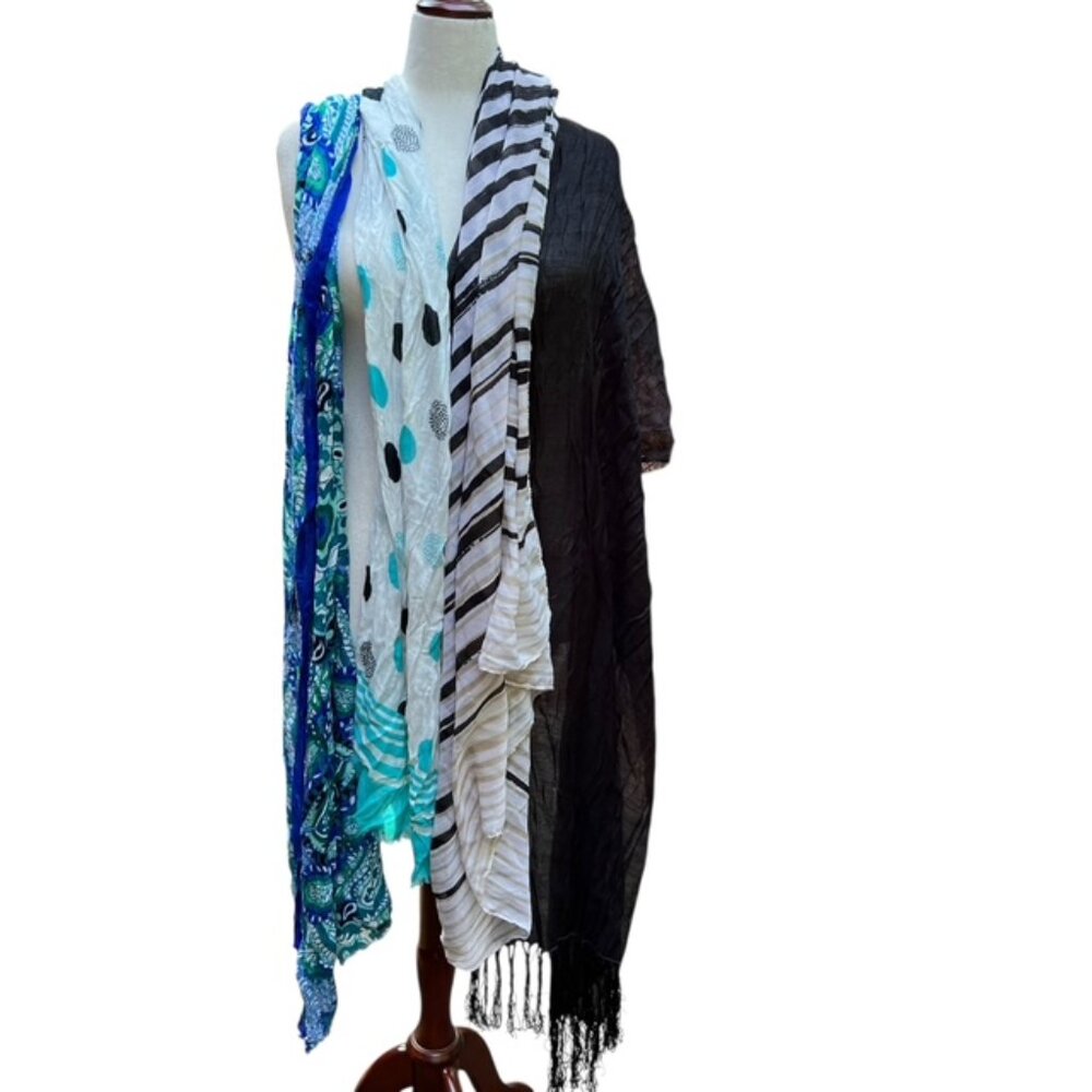 Bundle of 4 scarves - Talbots, Coldwater Creek, Vince Camuto